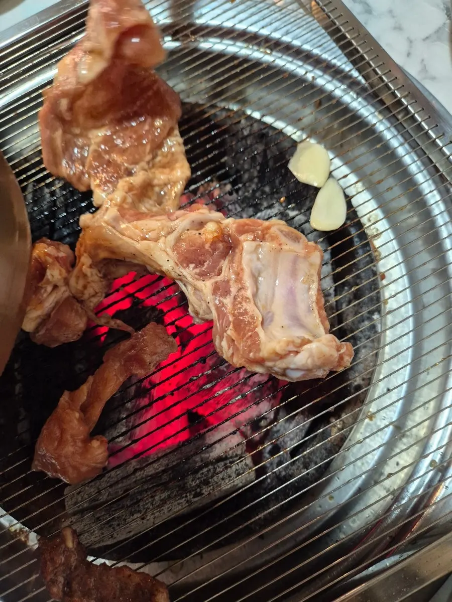 갈비와 함께 먹는 간장게장