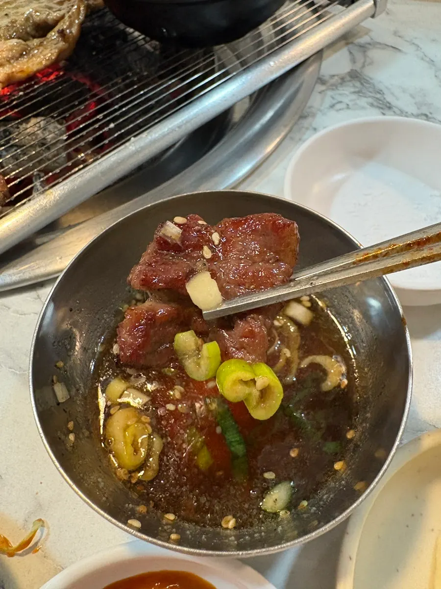 다 구워진 대표 서서갈비
