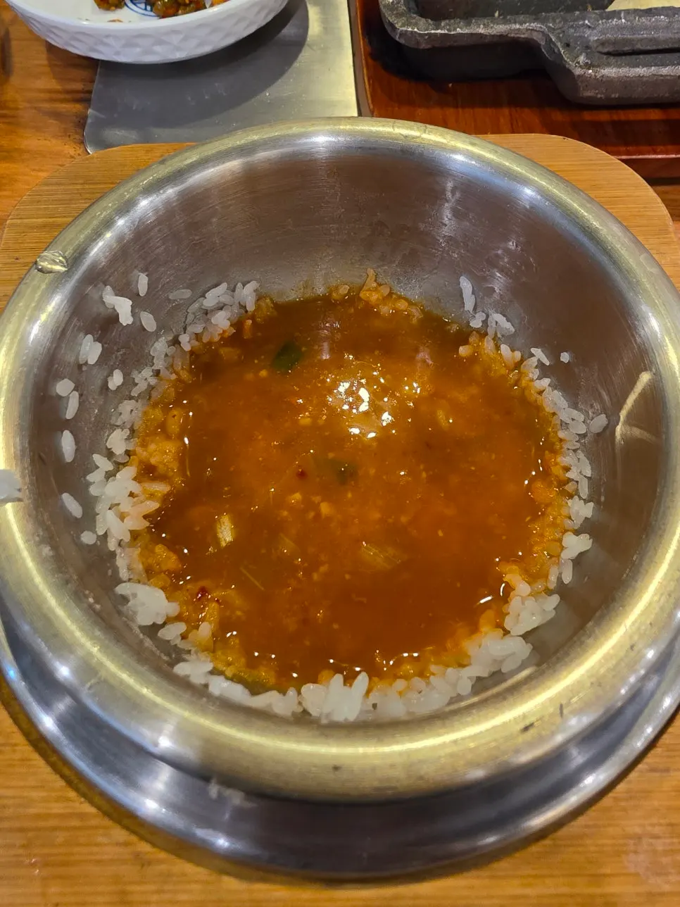Cheonggukjang served as a basic side dish