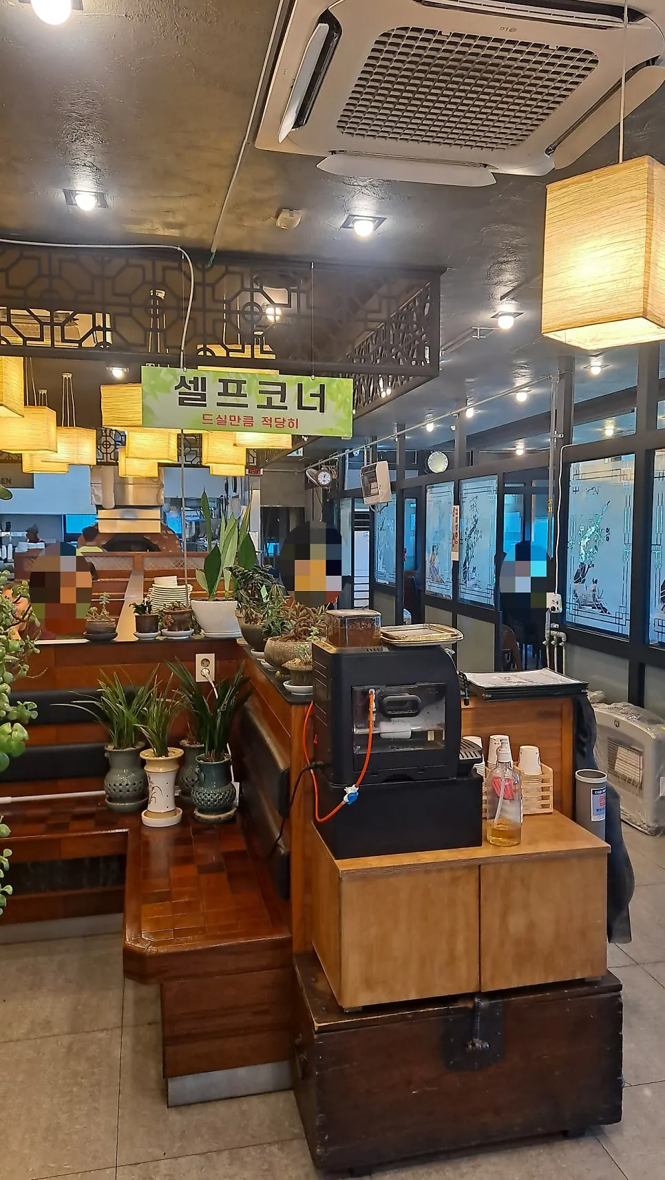 Interior seating suited for group gatherings