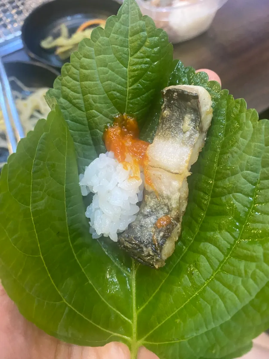 유일장어 셀프 반찬 코너