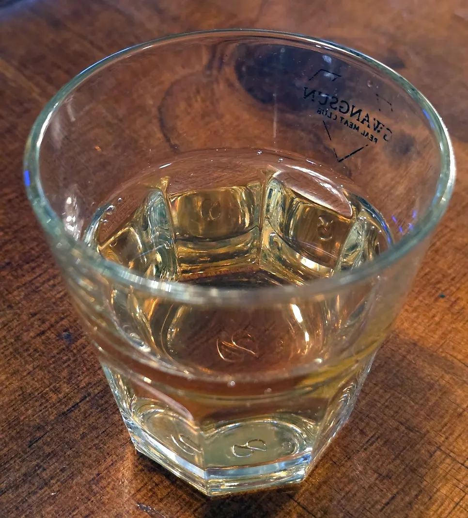 Jasmine tea served as the welcome tea