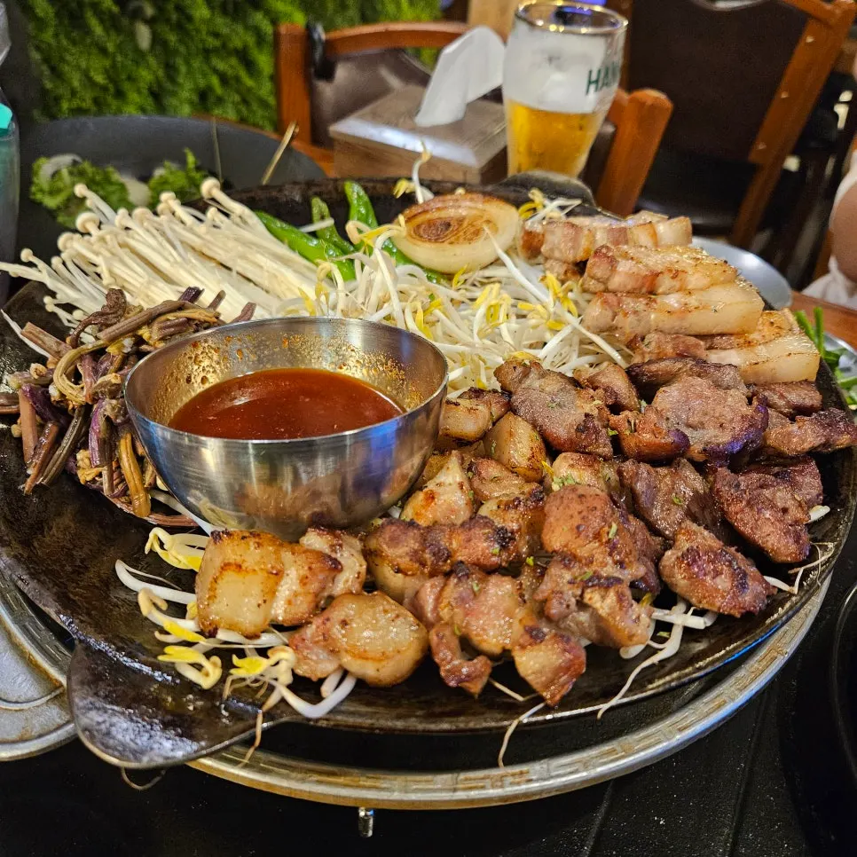 Pa-kimchi-jjim included in the Gwangseonjip half-order set