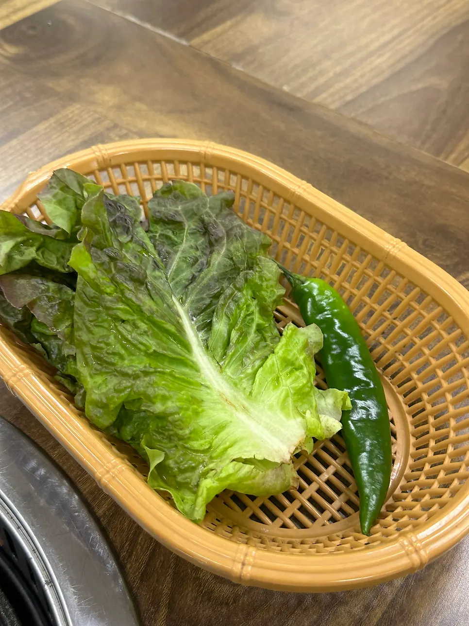 밥반찬처럼 나온 반찬 클로즈업