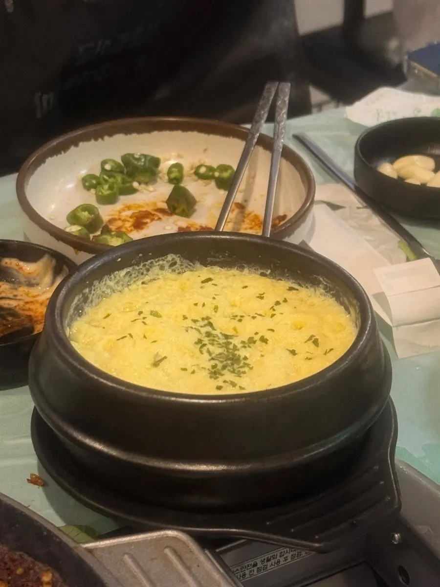 포실한 계란찜 3,000원