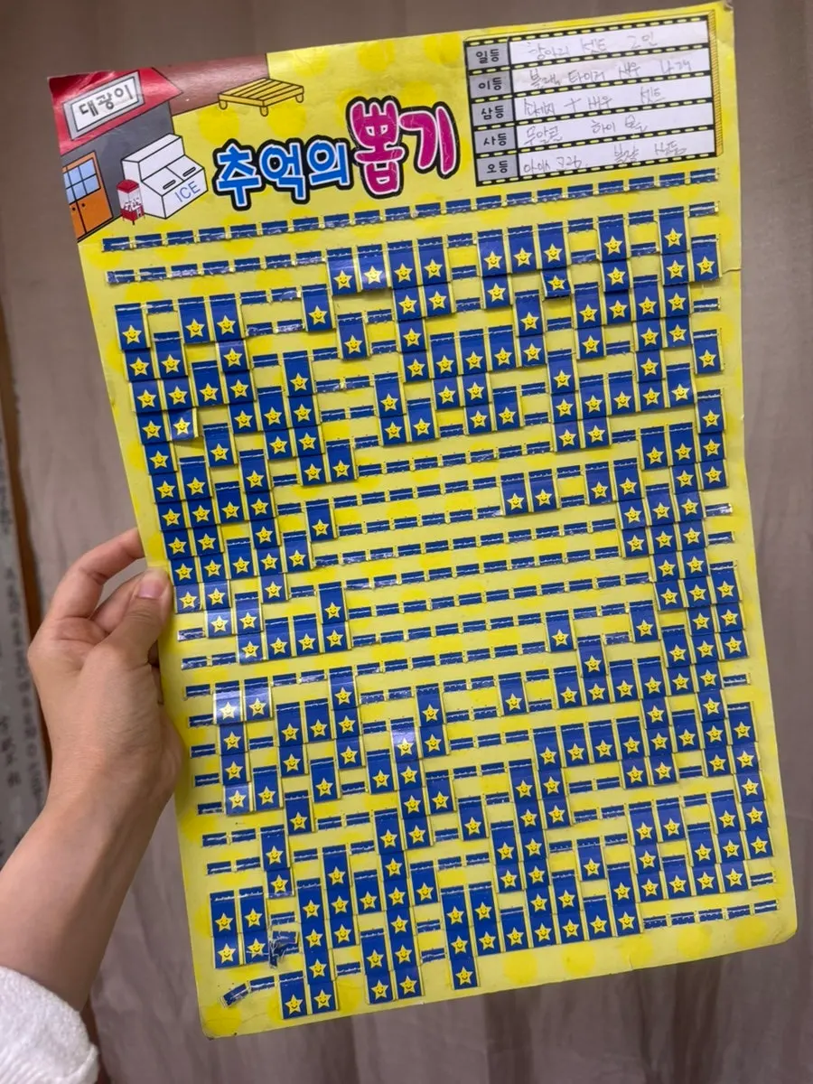 매장 네이버 리뷰 뽑기 이벤트 뽑기판