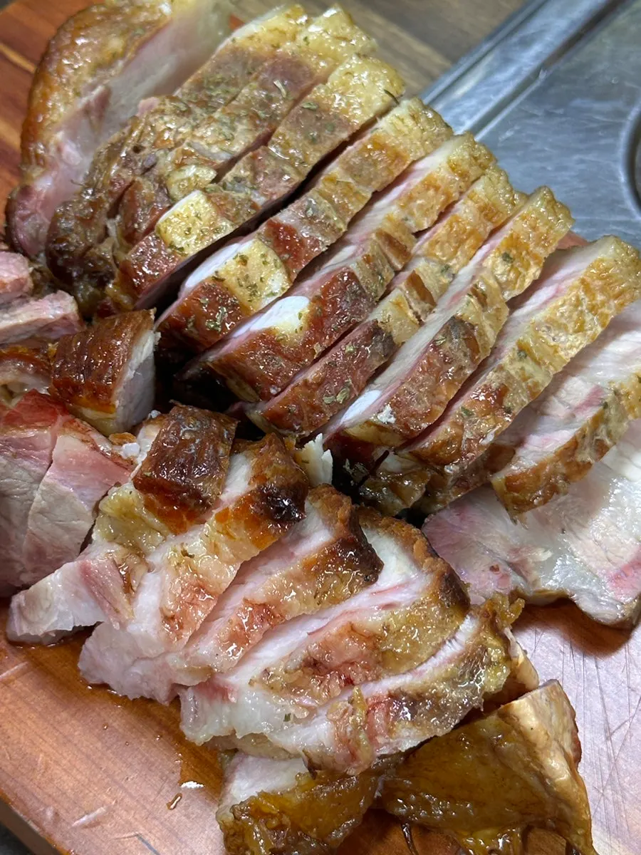 항아리 바베큐 조리 공간