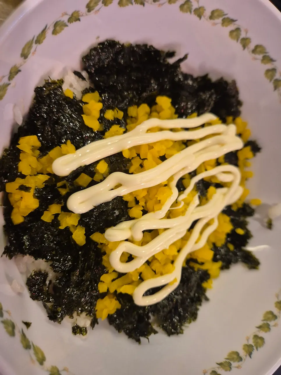 Butter fried rice ordered as two servings