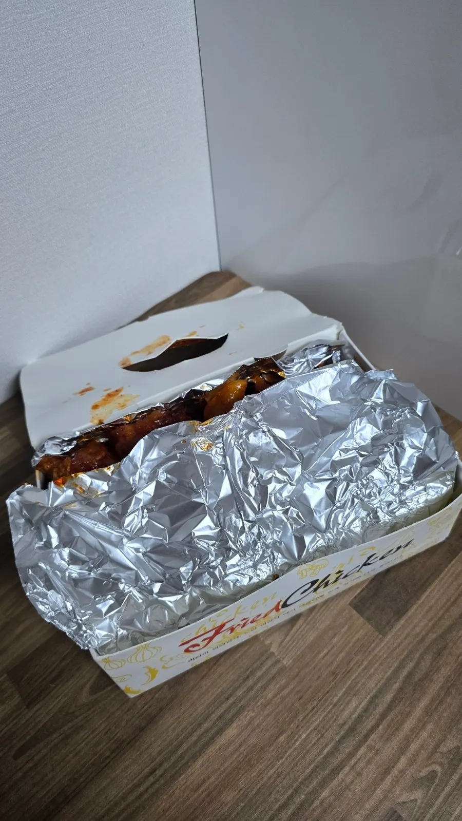 Dakgangjeong tossed in sweet-and-spicy sauce