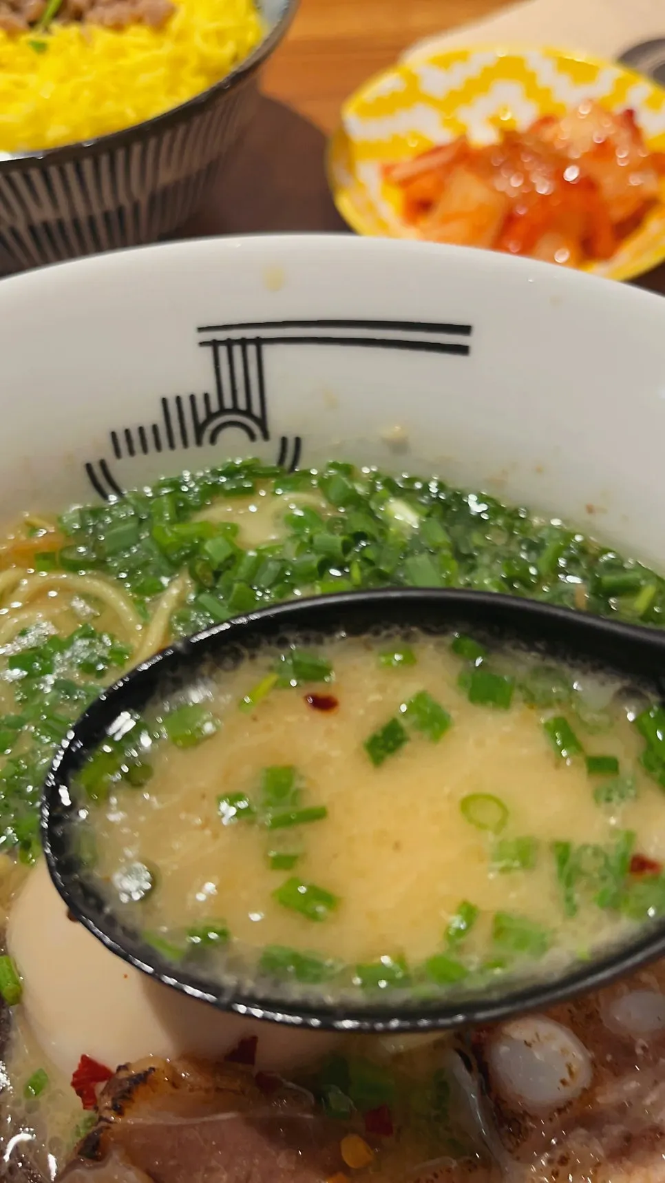 Ramen order at Gyedan Ramen Mokdong Branch