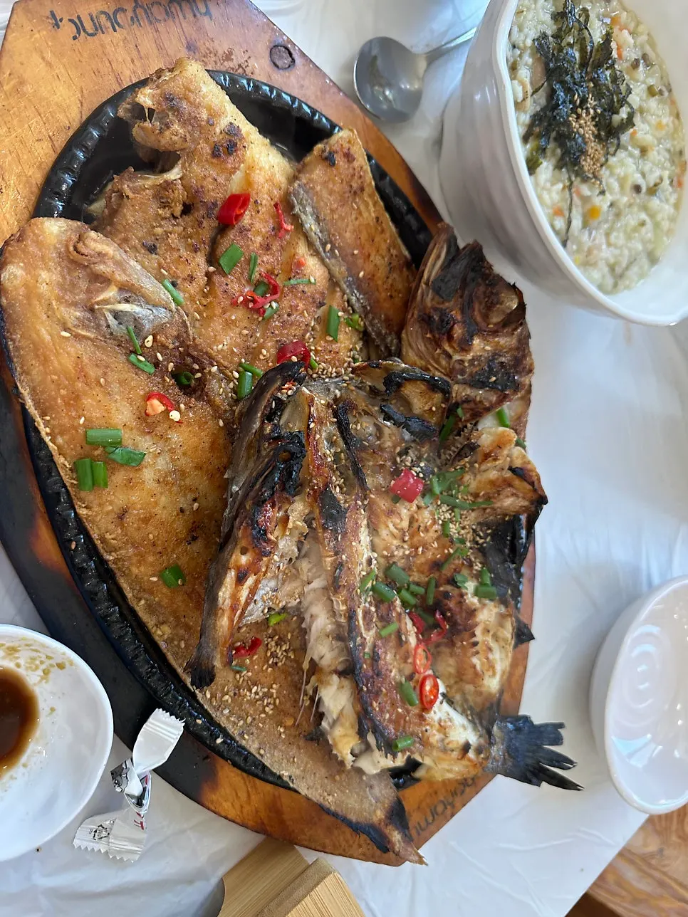 Gyehwado hotpot rice with pumpkin and mushrooms