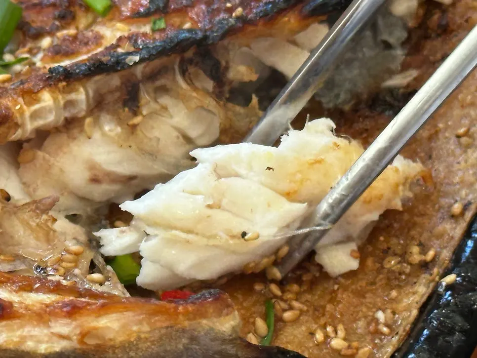 Four kinds of fish in Gyehwado's grilled fish set for two