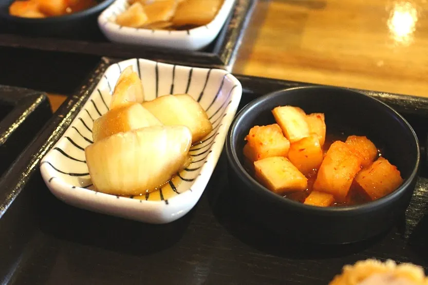 Plate of crisp salad