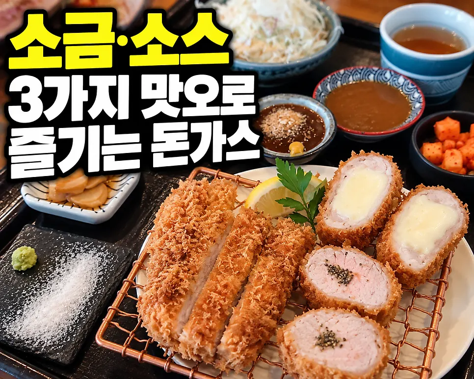 Lemon slice placed on the katsu plate