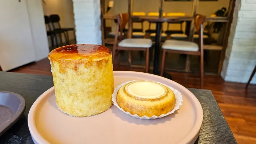 초콜릿 바움쿠헨과 아메리카노