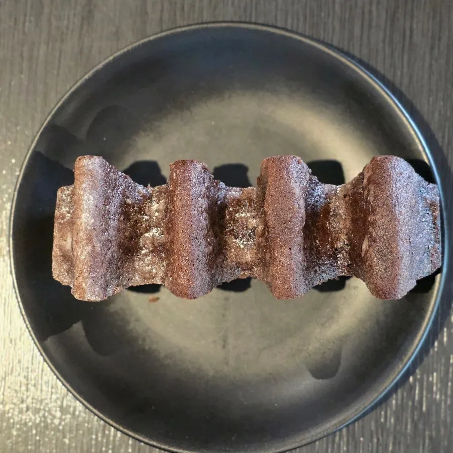 Uniquely shaped Chocolate Eiffel Baum