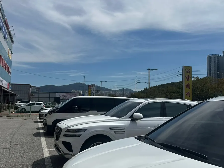 Parking lot in front of Galbi Yechan Namyangju Jinjeop Branch