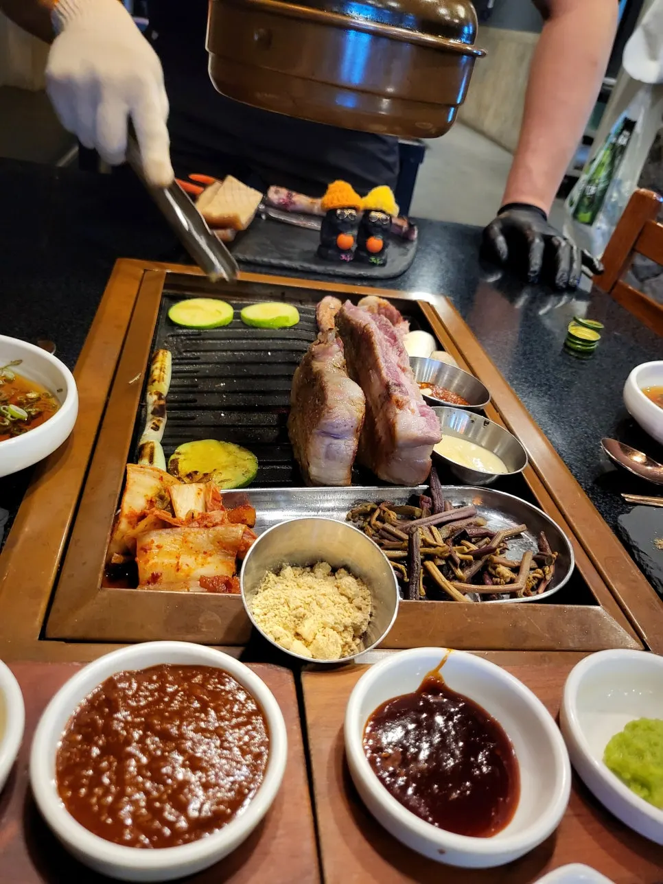 Inside Jeju Oktop JEJU BBQ, Gwangju Gyeongan Branch