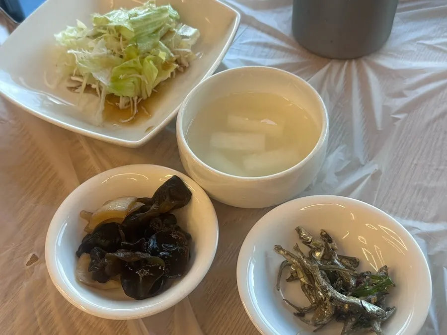 완도참전복집 전복 메뉴판