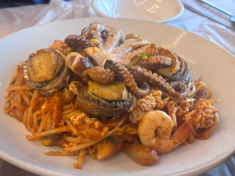 완도참전복집 전복죽 상차림