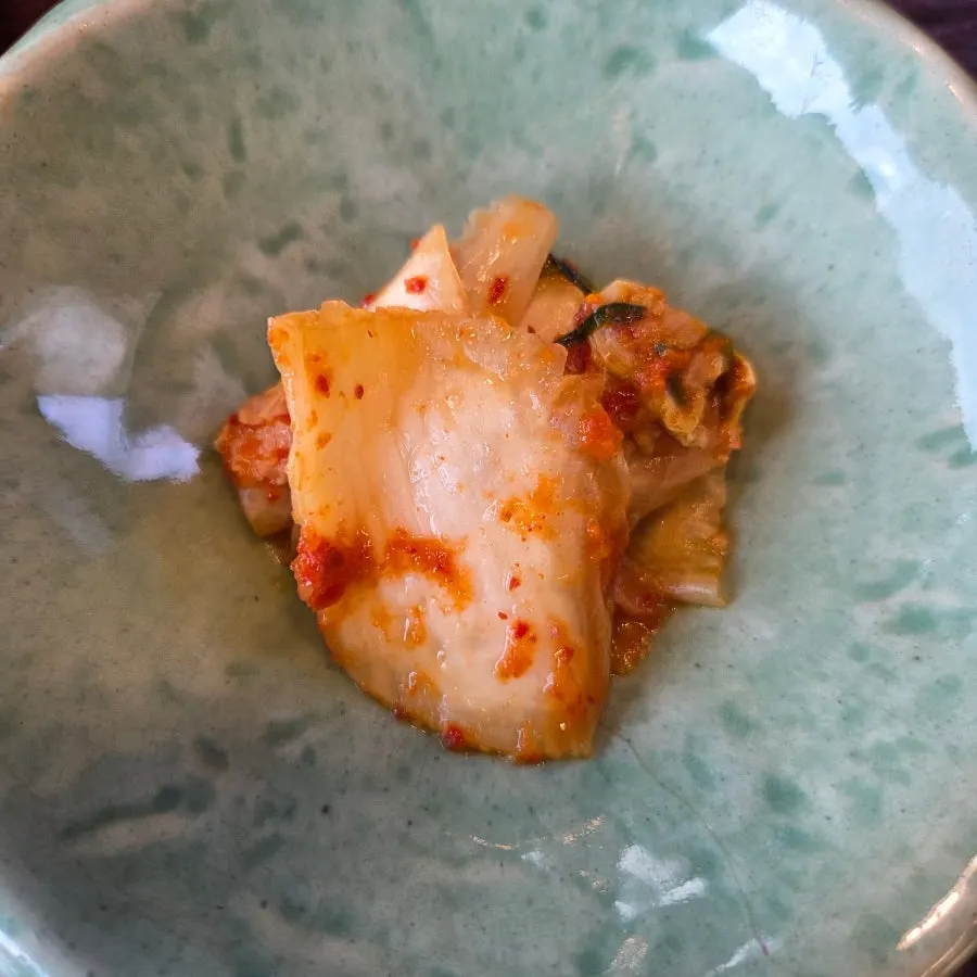 Refreshing kimchi side dish
