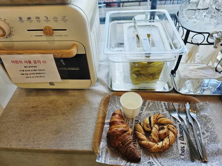 Using the self-service oven