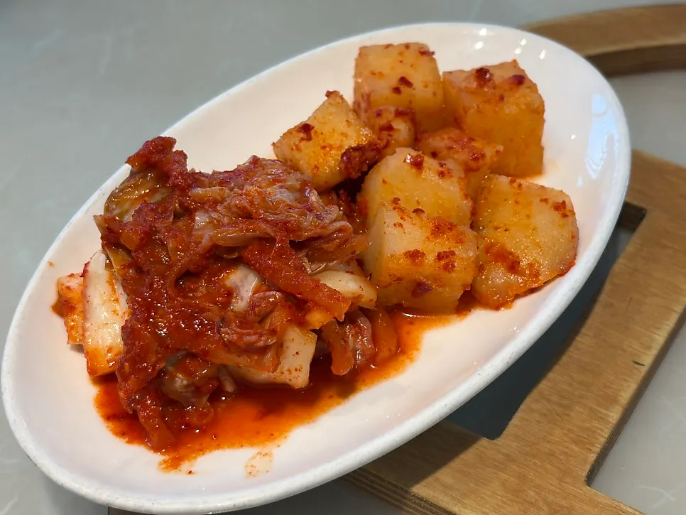 효은옥 김치와 깍두기 밑반찬