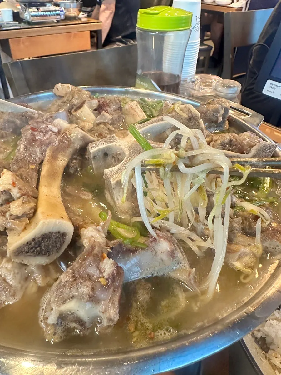 2인용 소갈비전골 푸짐한 양
