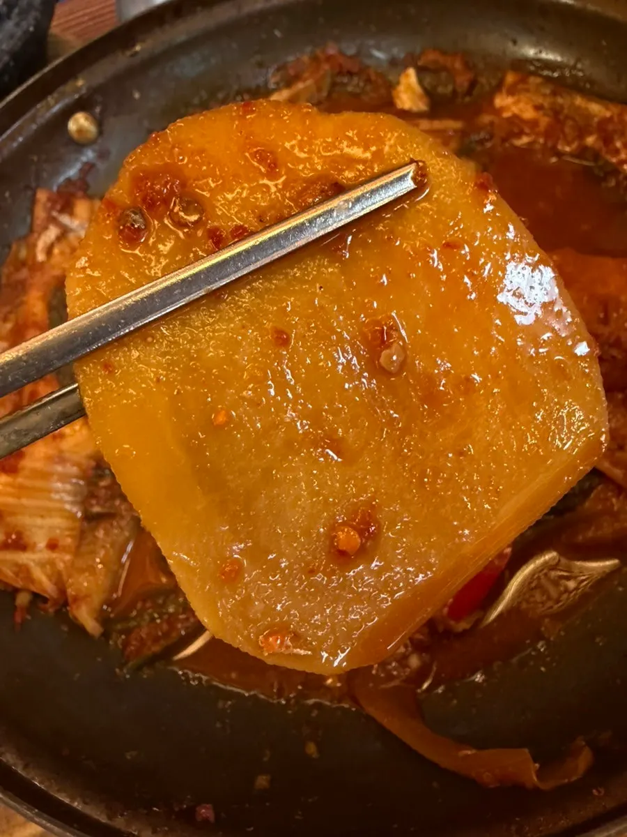 돌솥밥과 갈치조림 곁들임