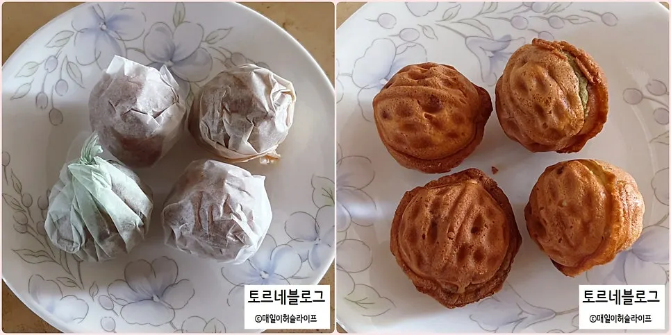 Walnut pastries with milk or coffee
