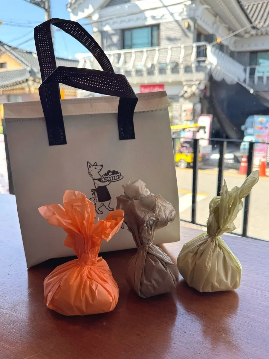 Tareudang fruit mochi ready for takeout