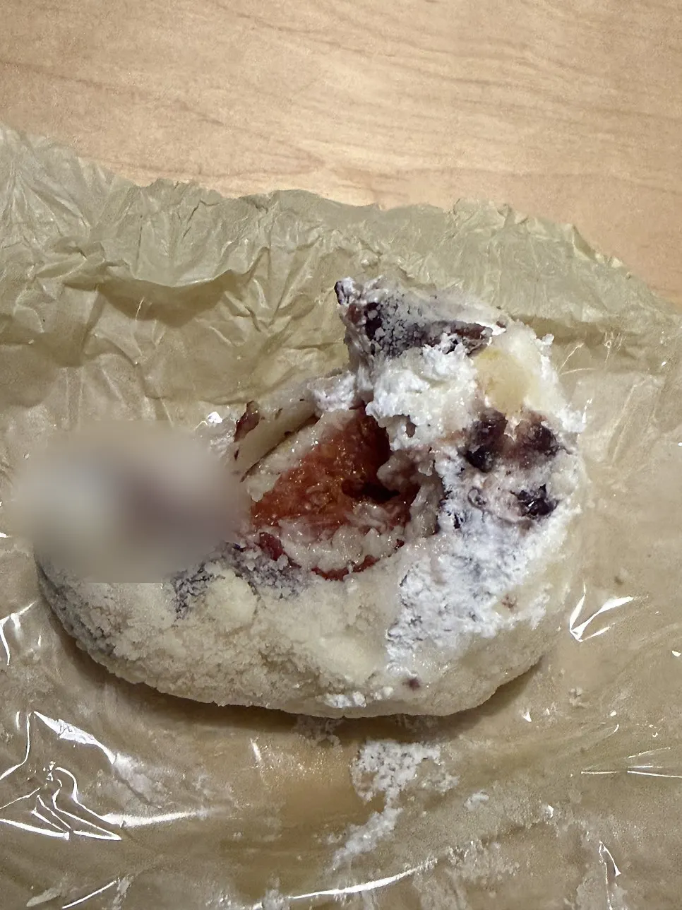 クリーム・あんこ・無花果が入った無花果餅