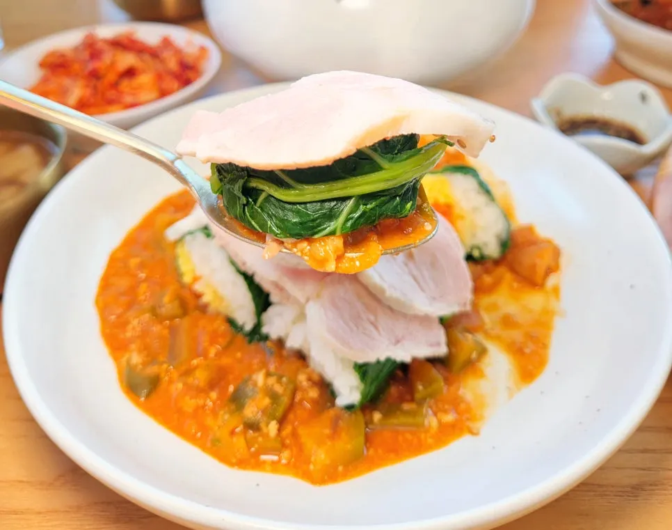 Savory doenjang ssambap set