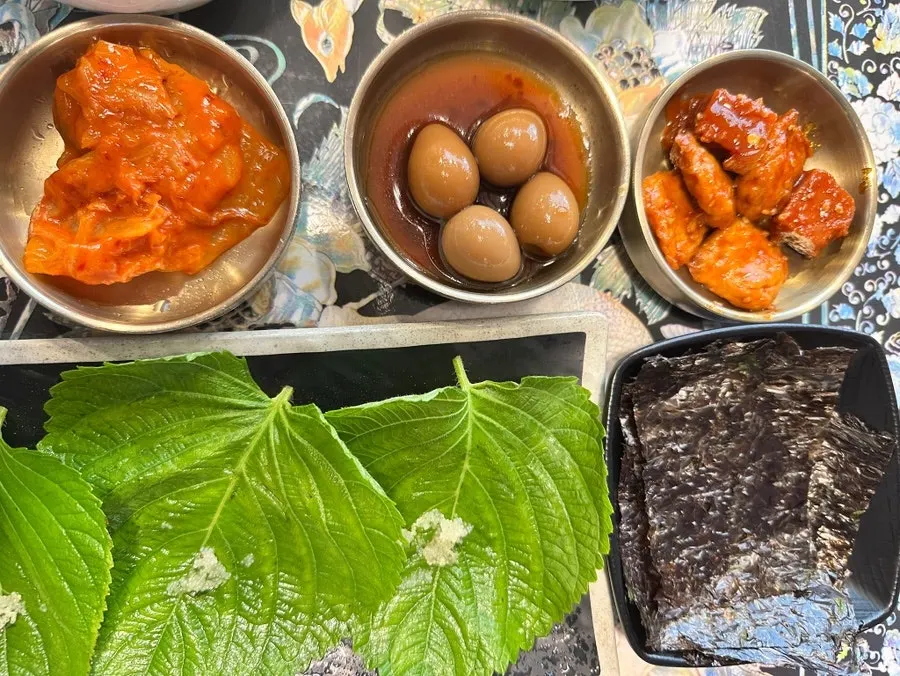 Cheomseongdae Seven-Dish Set and bomb steamed egg order