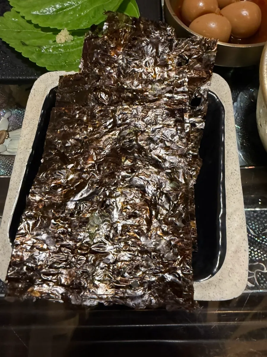 瞻星台セットの付け合わせ料理