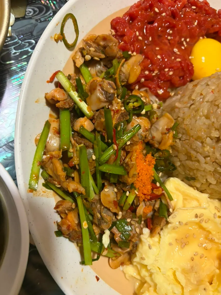 蟹味噌チャーハンをひと匙