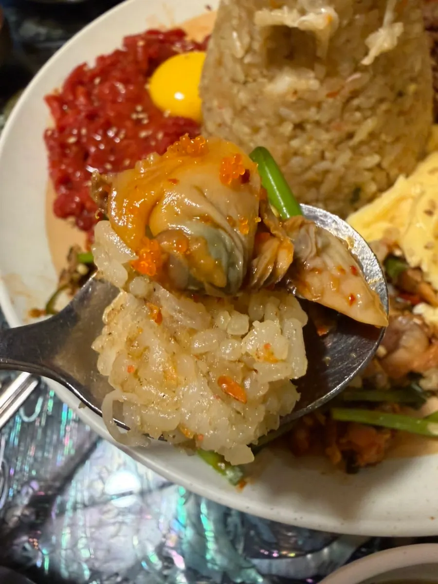 辛酸っぱいコマクの和え物