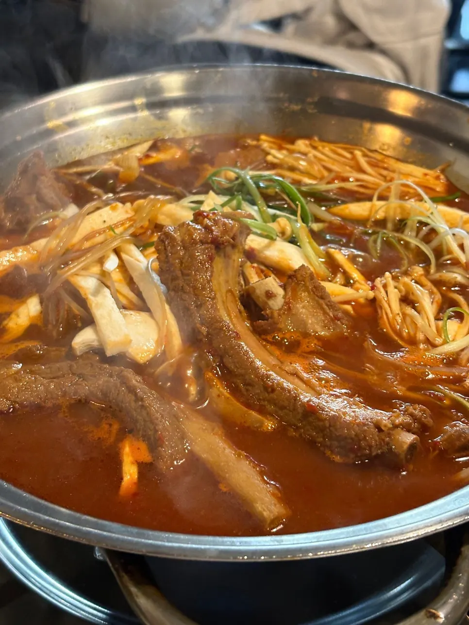 밑반찬으로 나온 메밀전