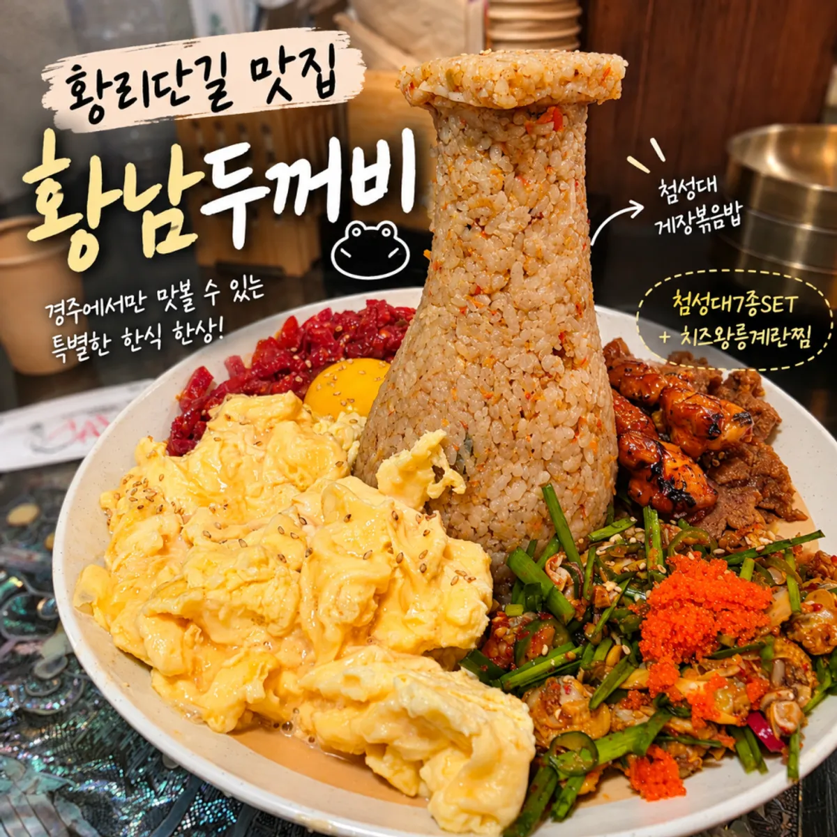 Hwangnam Dukkebi's Cheomseongdae 7-piece set, main photo