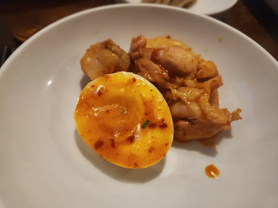 Boneless chicken in the sumi dakbokkeumtang