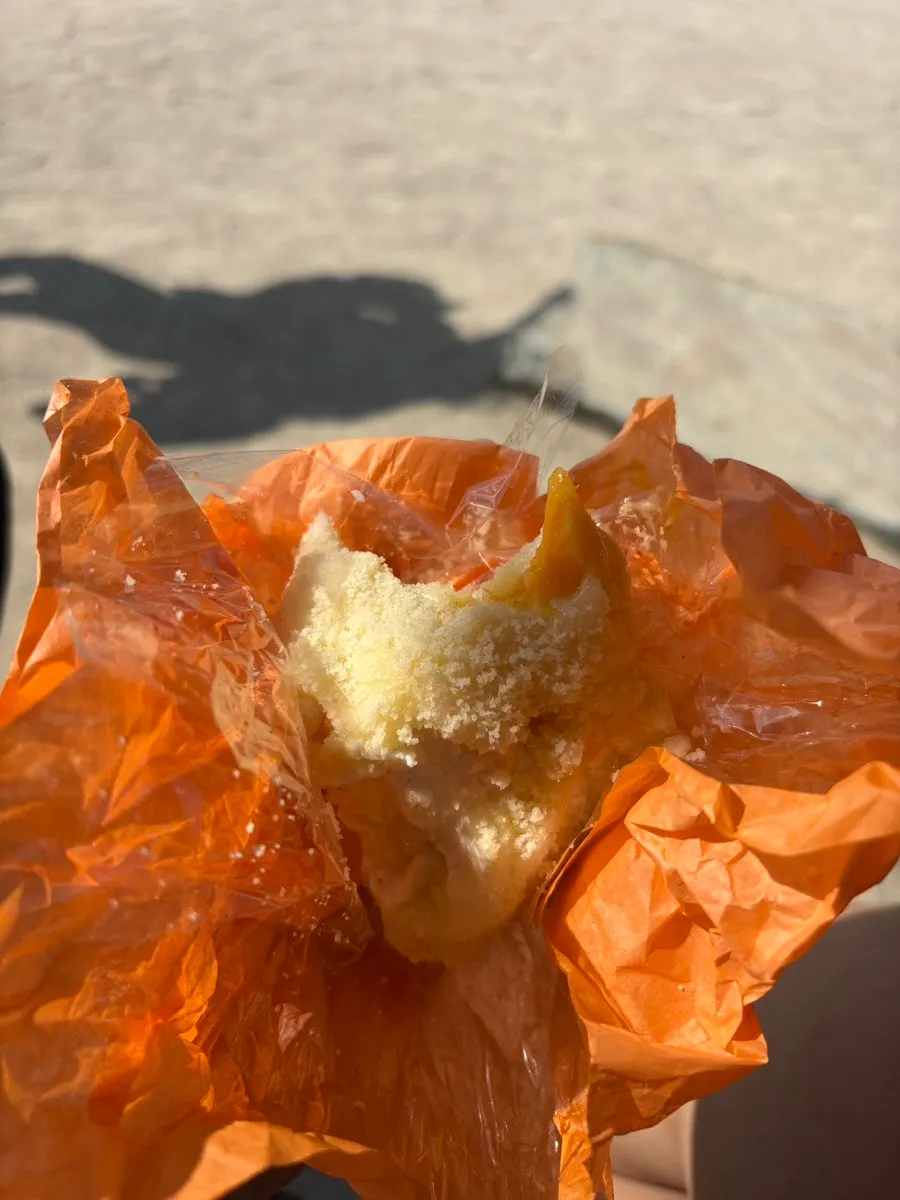 먼저 개봉한 망고 요거트 찹쌀모찌