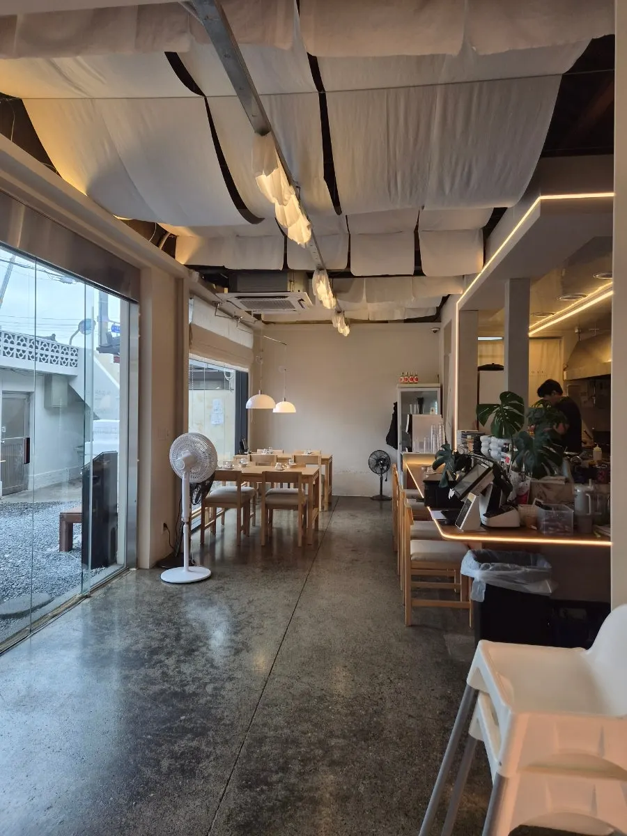 Seating inside Goyu