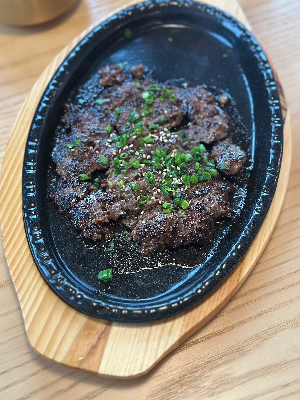 고유 한우바싹불고기 한 접시