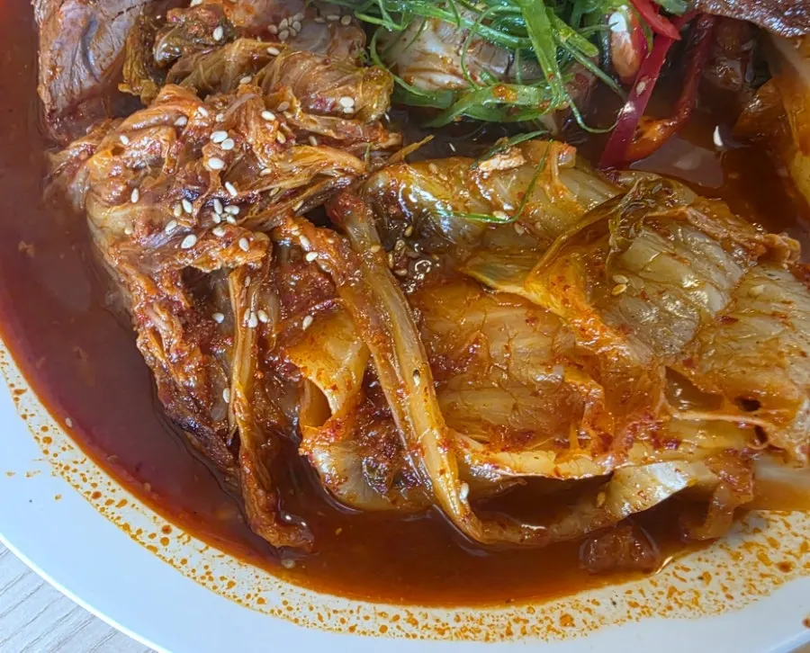 Kimchijjim meat so tender it doesn't need cutting