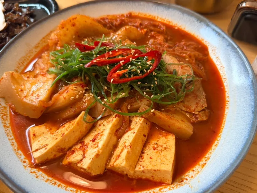 Goyu's kimchijjim, the main dish