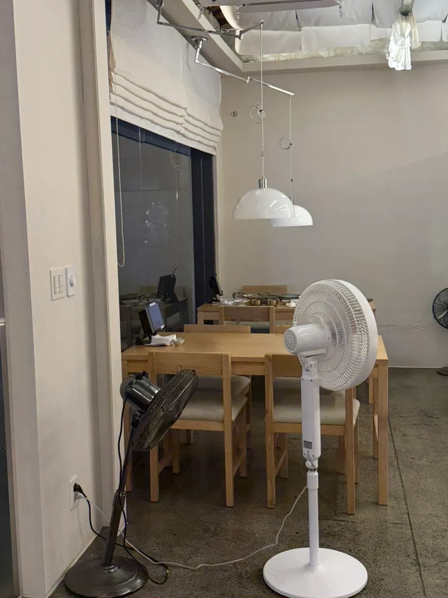 Interior of Goyu with a Korean dining atmosphere