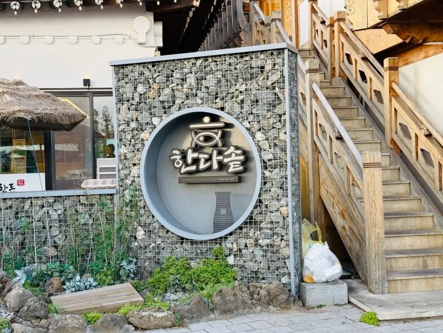 Parking area information for Handa Sot Gyeongju