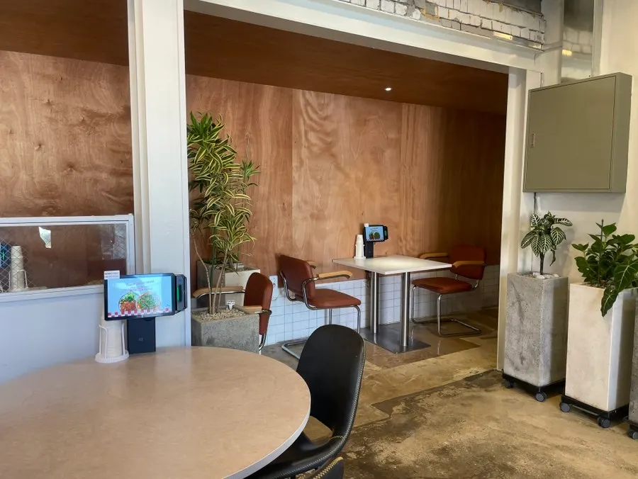 Midam Kitchen's main dining hall seating