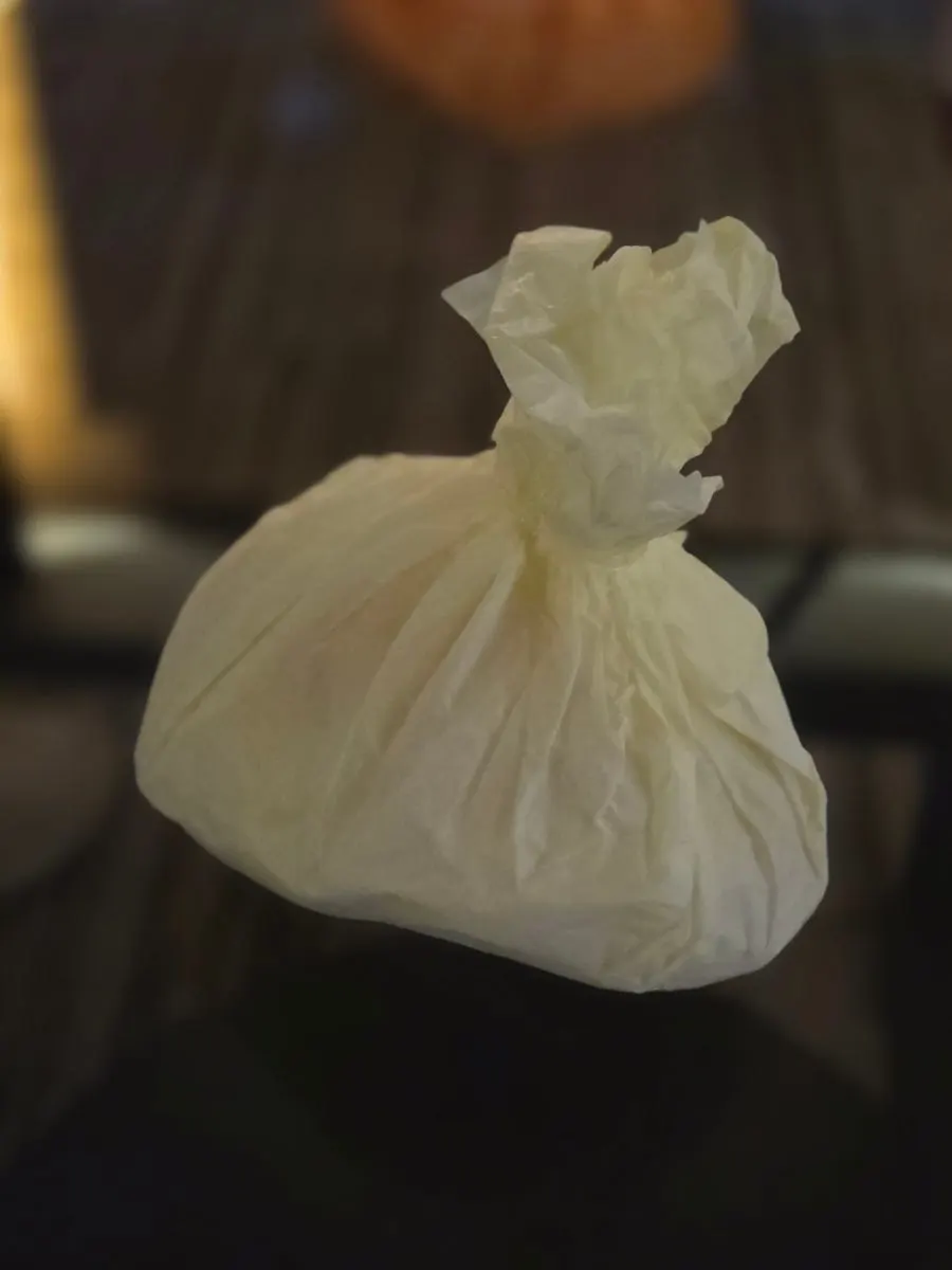 Exterior of the pineapple mochi