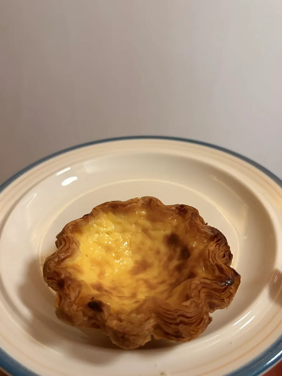 Tareudang egg tart and fruit mochi together